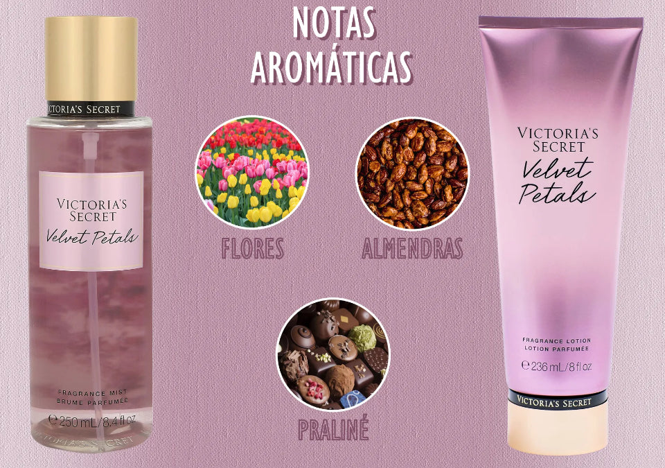 Victoria's Secret Velvet Petals Crema Y Body Splash 250ml