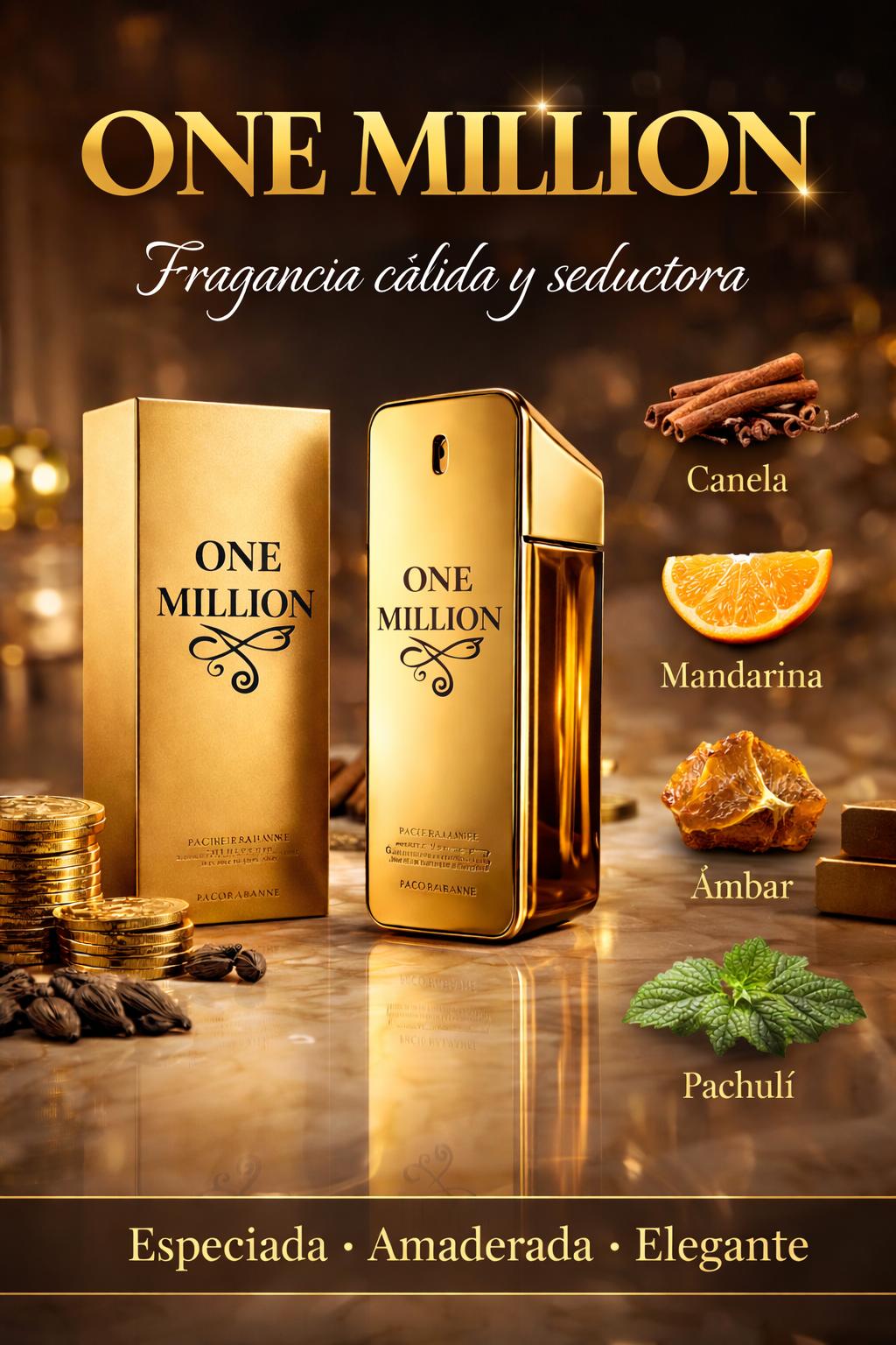 One million Perfume Rabanne EDT 200ml masculino Intense