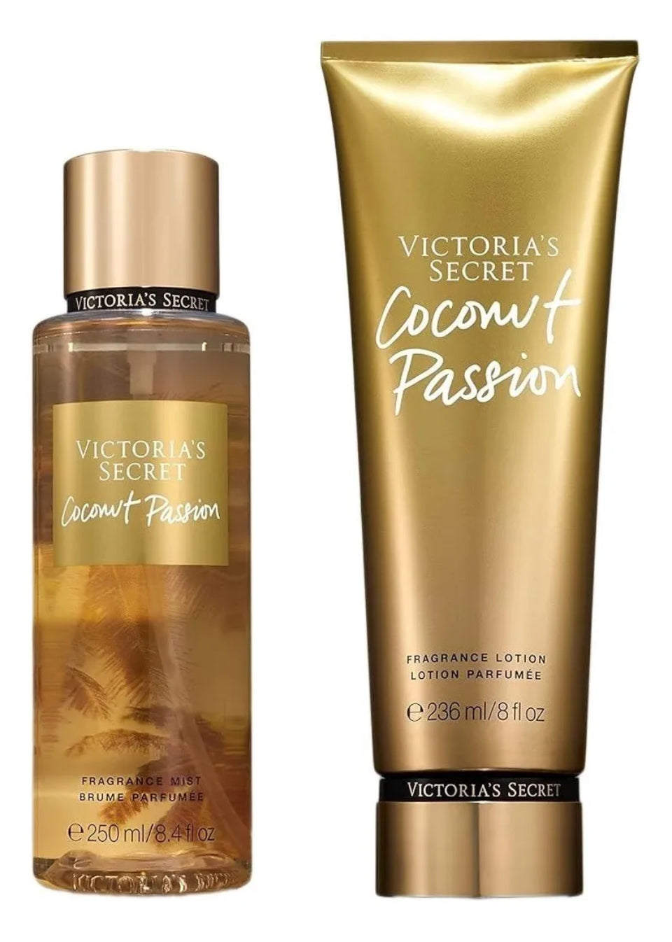 Set Victoria´s Secret Crema Y Body Locion Coconut Passion