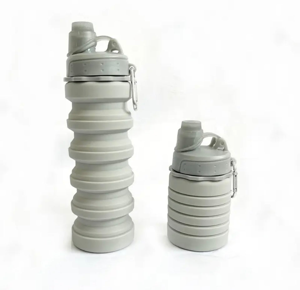 BOTELLA PLEGABLE DE SILICONA 500ML