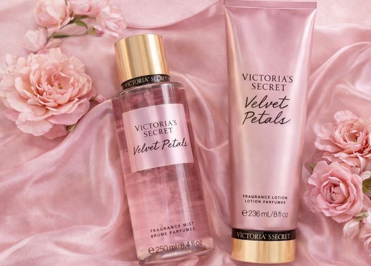 3x12 Victoria's Secret Velvet Petals Crema Y Body Splash 250ml