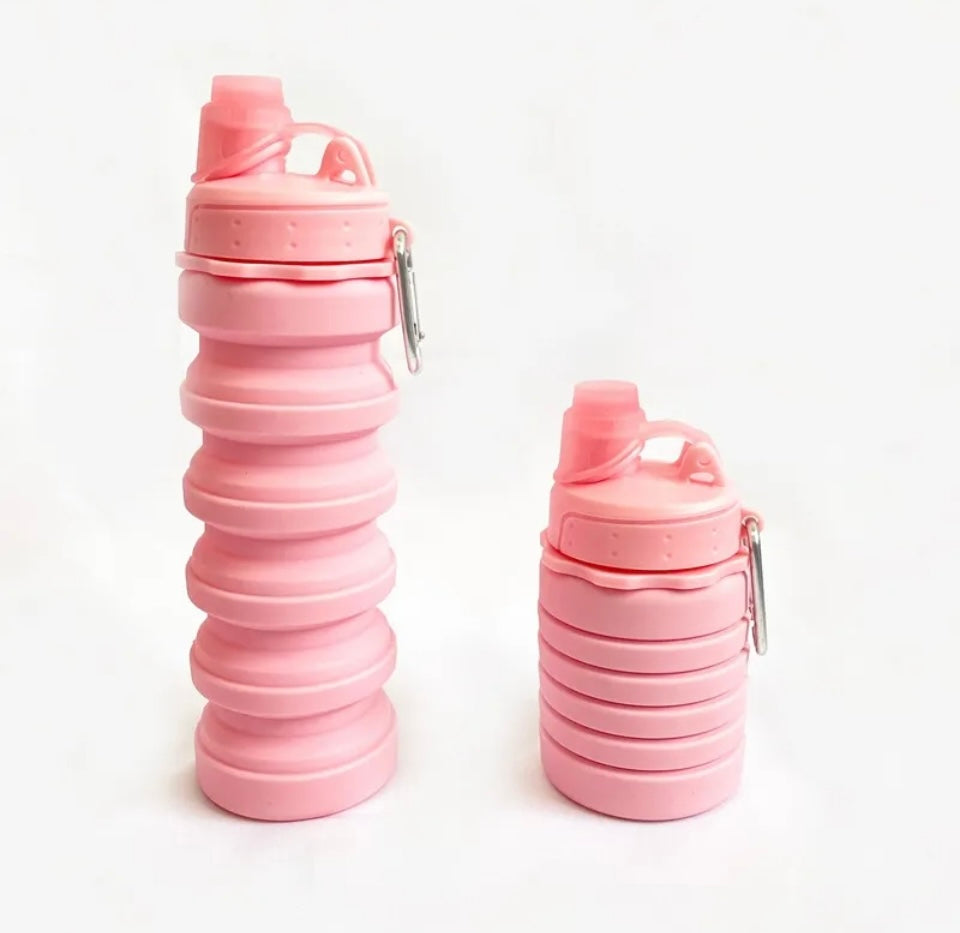 BOTELLA PLEGABLE DE SILICONA 500ML