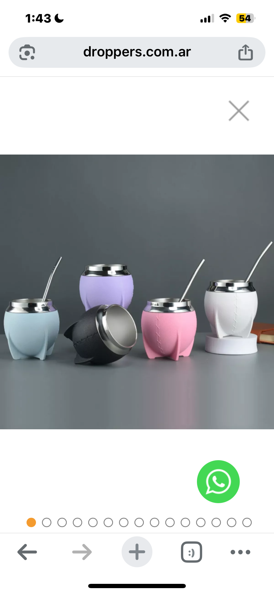 MATE ACERO INOXIDABLE-Envío Gratis