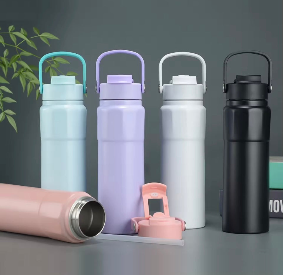 TERMO TAPA DOBLE PICO 750ML